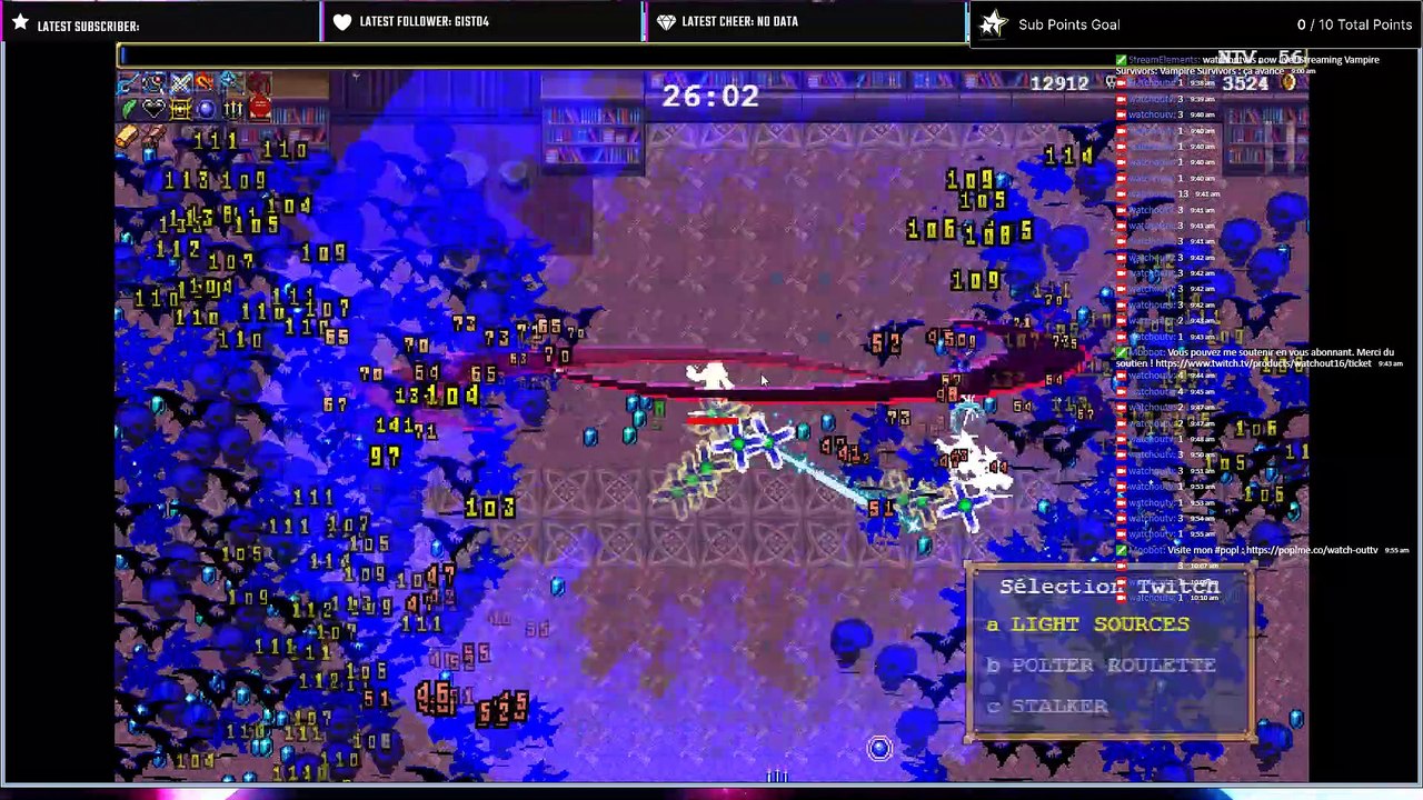 Vampire Survivors  : Test de voir si je rage pas #2