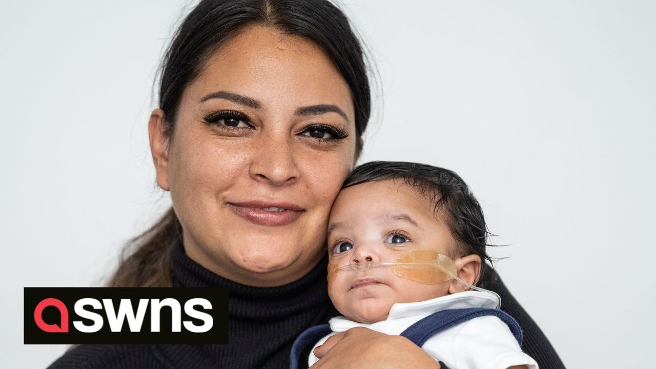 Premature baby whose heart stopped beating for 17 minutes has beaten the odds to come home