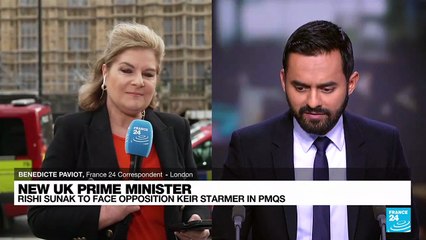 Britain's Sunak to make parliamentary debut as PM