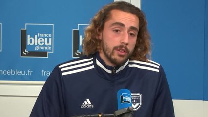 Emeric Depussay, milieu de terrain des Girondins, était l'invité de France Bleu Gironde