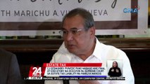 CJ Gesmundo: puwede pang mabago ang final at executory na desisyon ng Supreme Court sa estate tax liability ng pamilya Marcos | 24 Oras