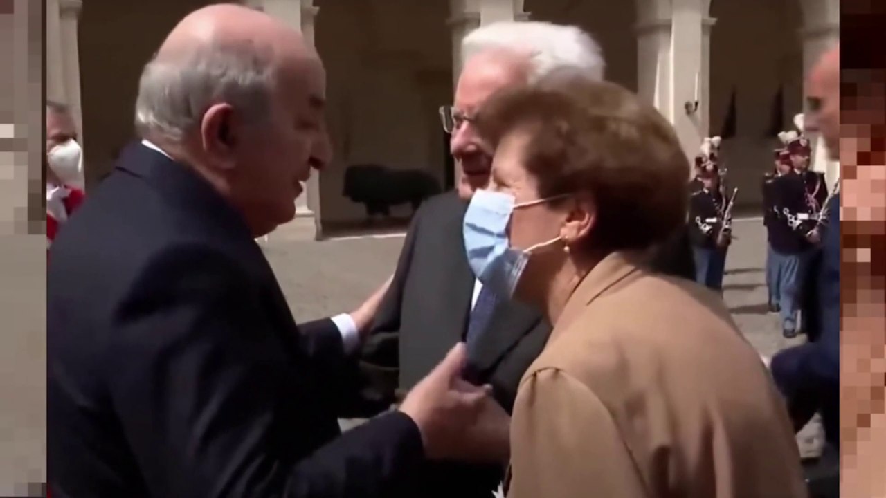 Abdelmajid Tebboune Parle en Français en Italie !!!
