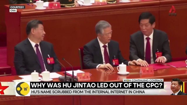 Why was former Chinese President Hu Jintao led out of CPC? | World News | WORLD TIMES NEWS