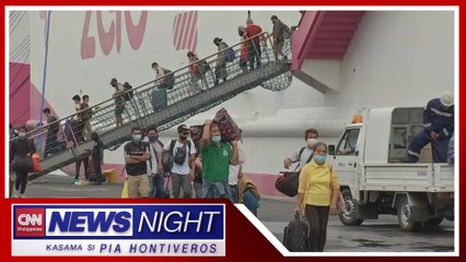 Ilang pantalan, dinagsa na ng mga biyahero, PCG naka-heightened alert