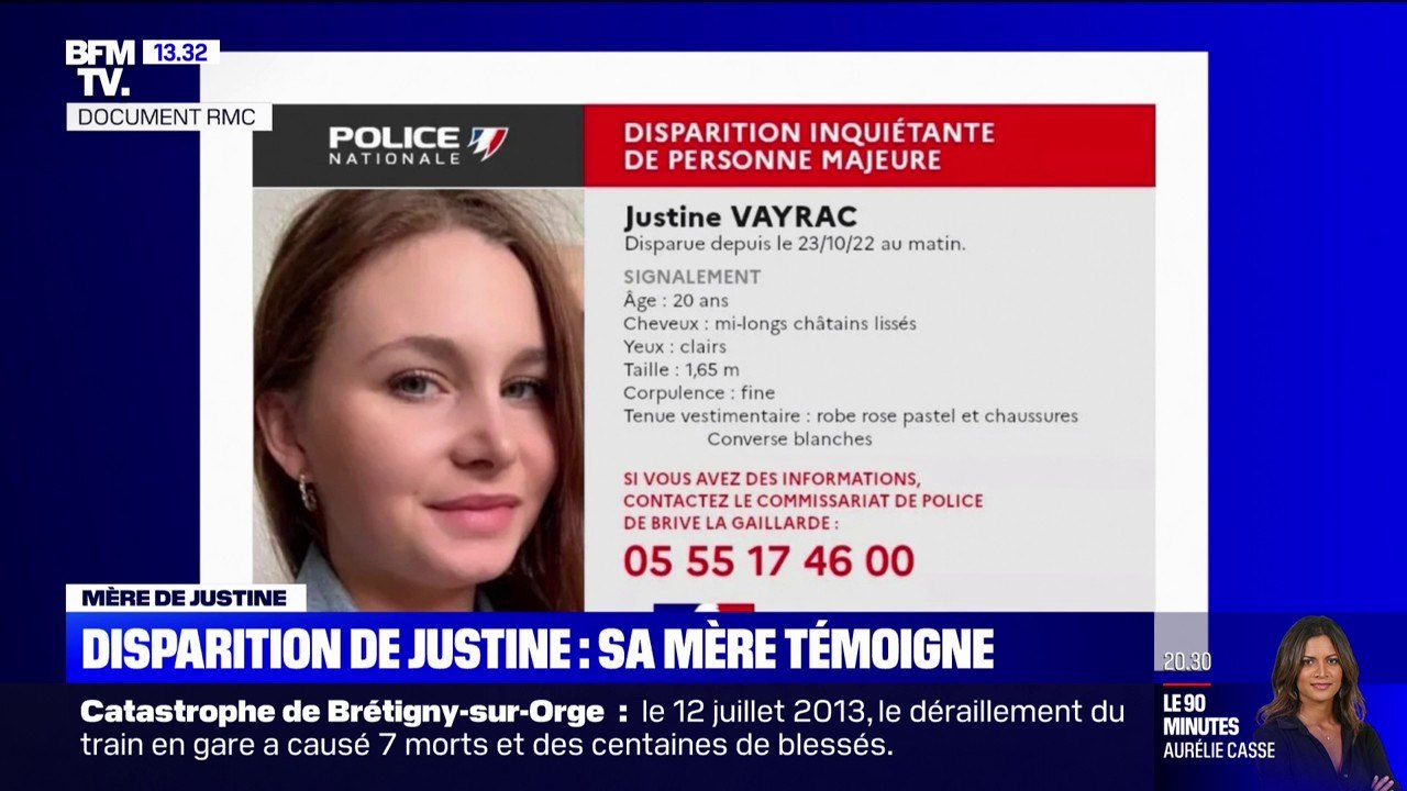 "Ce n'est pas possible qu'elle ne prenne pas de nouvelles de son petit garçon": la mère de Justine Vayrac témoigne