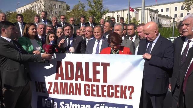 CHP Milletvekilleri Vefa Salman İçin İçişleri Bakanlığı Önünde 'Göreve İade' Çağrısı Yaptı: Bu Hukuksuzluğu Bir An Önce Bitirin