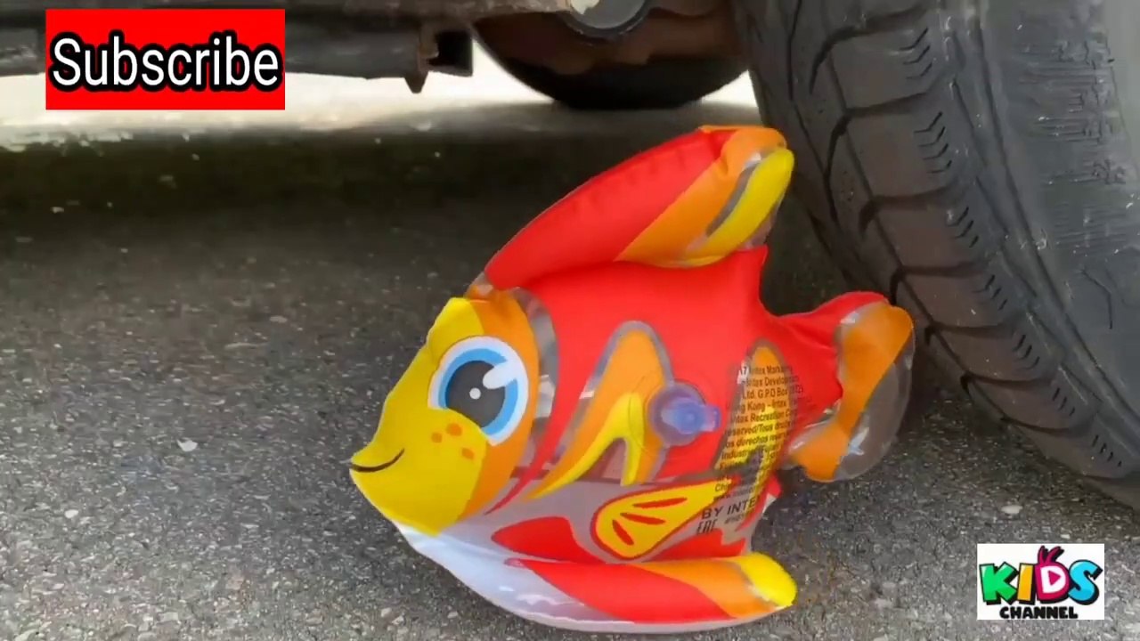 Experiment Car vs Coca Cola, Fanta, Mirinda Balloons - Crushing Crunchy & Soft Things by Car 1 HOUR