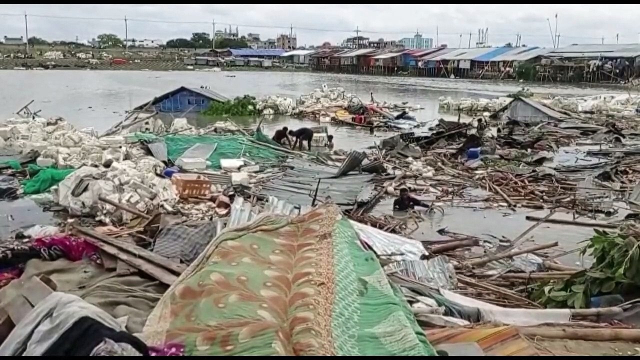Mindestens 24 Tote durch Zyklon 'Sitrang' in Bangladesch