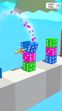 ASMR Slicing Slice it all video games | iOS new update satisfying and relaxing gameplay | Rik Gaming