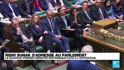 REPLAY - Rishi Sunak, nouveau Premier ministre britannique, s'adresse au Parlement