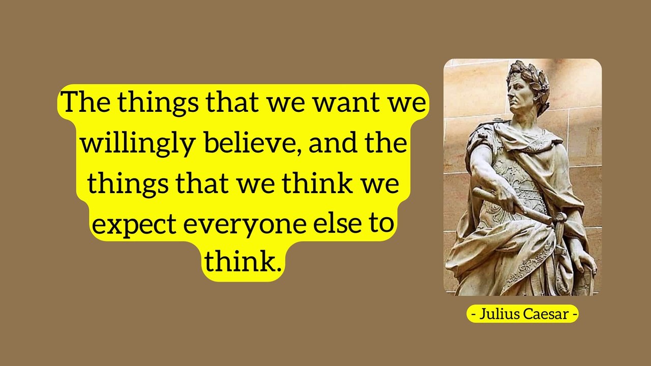 Memorable Quotes By Julius Caesar