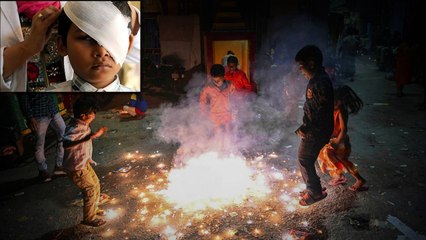 Diwali కంటి చూపు లేకుండా చేసిన క్రాకర్స్..విషాదంలో చిన్నారులు *Telangana