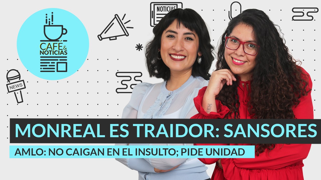 #EnVivo #CaféYNoticias | Sansores exhibe chat entre “Alito” y Monreal | AMLO: no caigan en el insulto