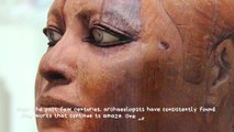 4,500 Years Old, Crystal-Eyed Wooden Sculpture Found in Egypt | Discover Me