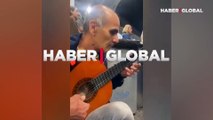 Ankara'da gençleri şaşırtan gitar performansı, sosyal medyada gündem oldu