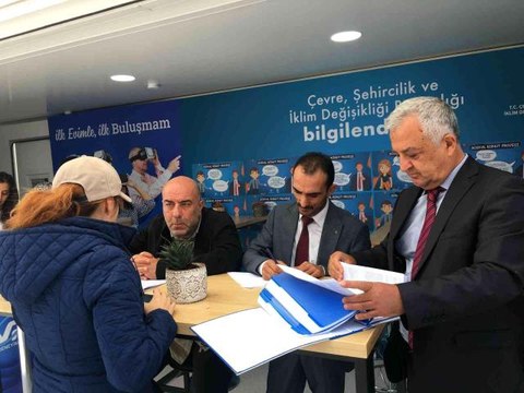 İlk Evim, İş Yerim, İlk Evim Arsa projelerinin tanıtım tırı Esenler'de