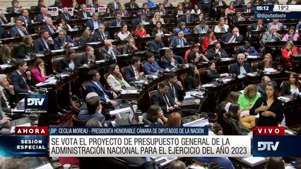 Cecilia Moreau consiguió los consensos y Diputados aprobó el Presupuesto 2023
