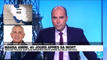 Iran : tirs de police sur les manifestants dans la ville natale de Mahsa Amini