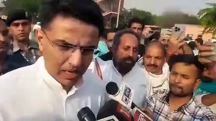 पायलट ने फिर दिलाई उदयपुर डिक्लेरेशन की याद....सुनिए क्या कहा