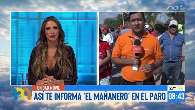 Transportistas bloquean ingreso a la refinería de Palmasola en protesta al paro indefinido en Santa Cruz.