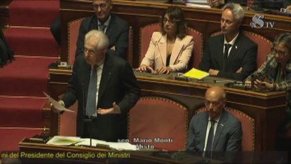Monti si astiene su fiducia: valuterò i singoli provvedimenti