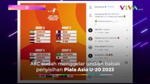 Hasil Undian Piala Asia U-20 2023, Timnas Masuk Grup Neraka