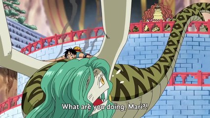 Boa Hancock fall in love with Luffy