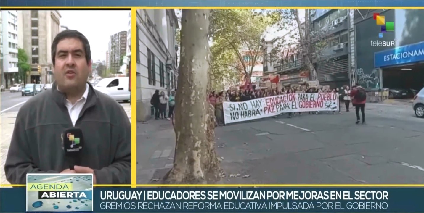 Sectores educacionales de Uruguay demandan mejoras presupuestarias