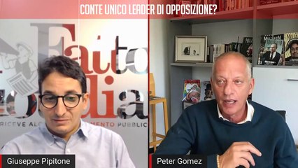 Conte unico leader di opposizione? Segui la diretta con Peter Gomez