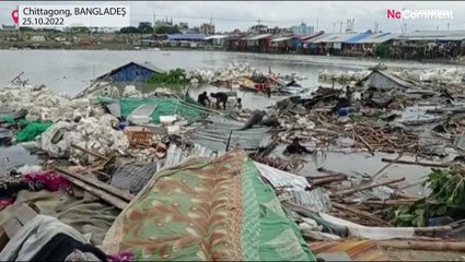 Bangladeş'te Sitrang Fıtınasının bilançosu: En az 24 ölü, 10 milyon kişi evini terk etti