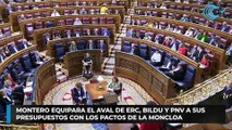 Montero equipara el aval de ERC, Bildu y PNV a sus Presupuestos con los Pactos de la Moncloa