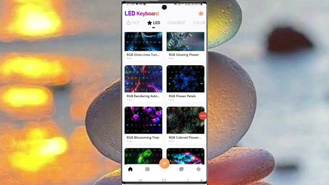 led keyboard kaise use kare | how to use led keyboard | Lightning keyboard on mobile