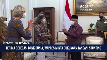 Wakil Presiden Menerima Mrs Mamta Murthi, VP For Human Development At The World Bank