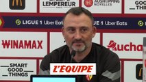 Haise : «Je suis très content des réponses qu'on apporte» - Foot - L1 - Lens