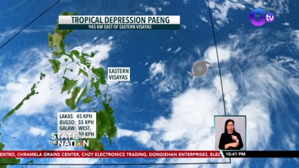 Asahan ang mga pag-ulan sa long weekend dahil sa Bagyong Paeng | SONA