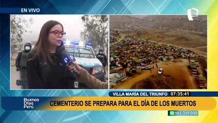 VMT: Cementerio Nueva Esperanza se prepara para el Día de los Muertos