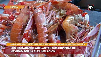 Download Video: Los ciudadanos adelantan sus compras de Navidad por la alta inflación