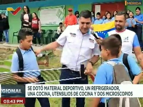 Gobierno Bolivariano junto a las Bricomiles rehabilitan centros educativos en el estado Mérida