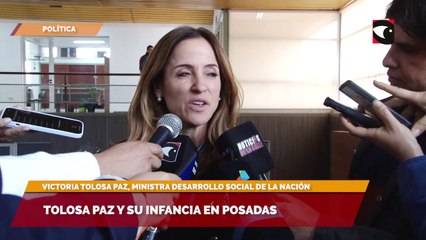 Tolosa Paz y su infancia en Posadas