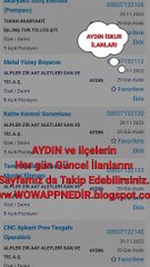 Aydın işkur açık iş ilanları 01.11.2022