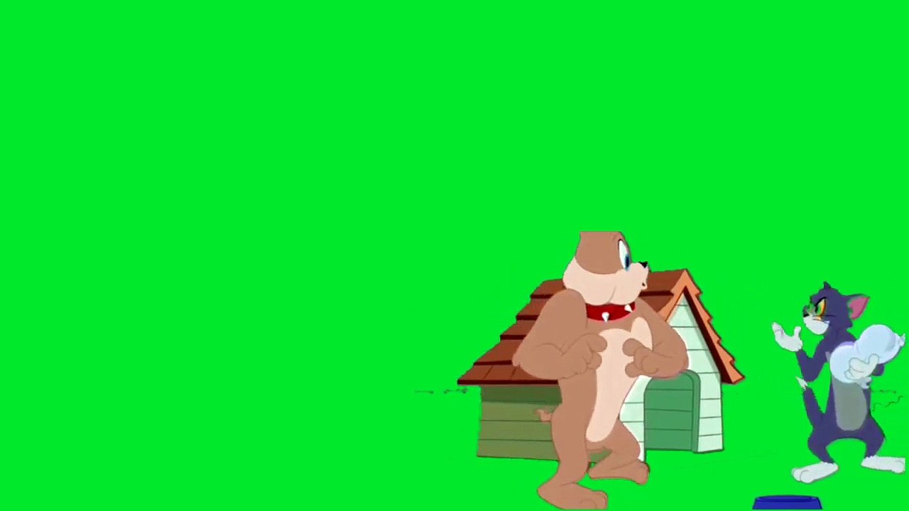 New Tom and Jerry Green Screen Part 1 - Green Screen Cartoon Video - No CoyRight