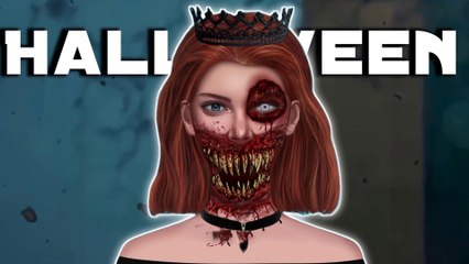 Halloween Makeup Tutorial | Animation Video | Darsh Chettri