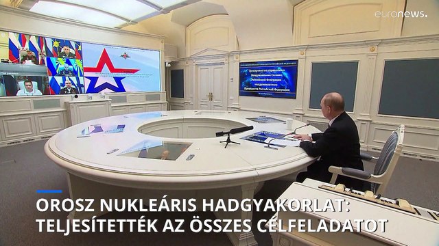 Nukleáris fegyverekkel hajtott végre hadgyakorlatot Oroszország
