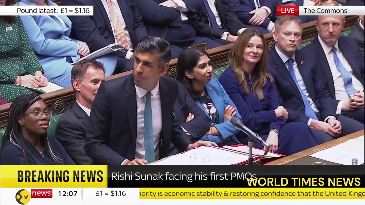 PMQs: Rishi Sunak & Sir Keir Starmer clash for the first time  over Braverman's reappointment