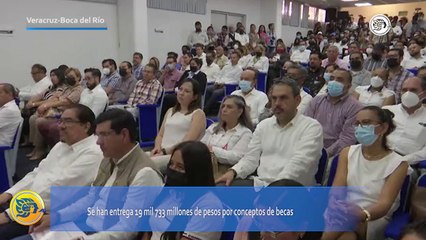 Download Video: De 2019 al 2022 se entregaron 19 mmdp de Becas del Bienestar en Veracruz