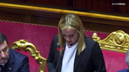 Meloni confirma voto de confiança no Senado