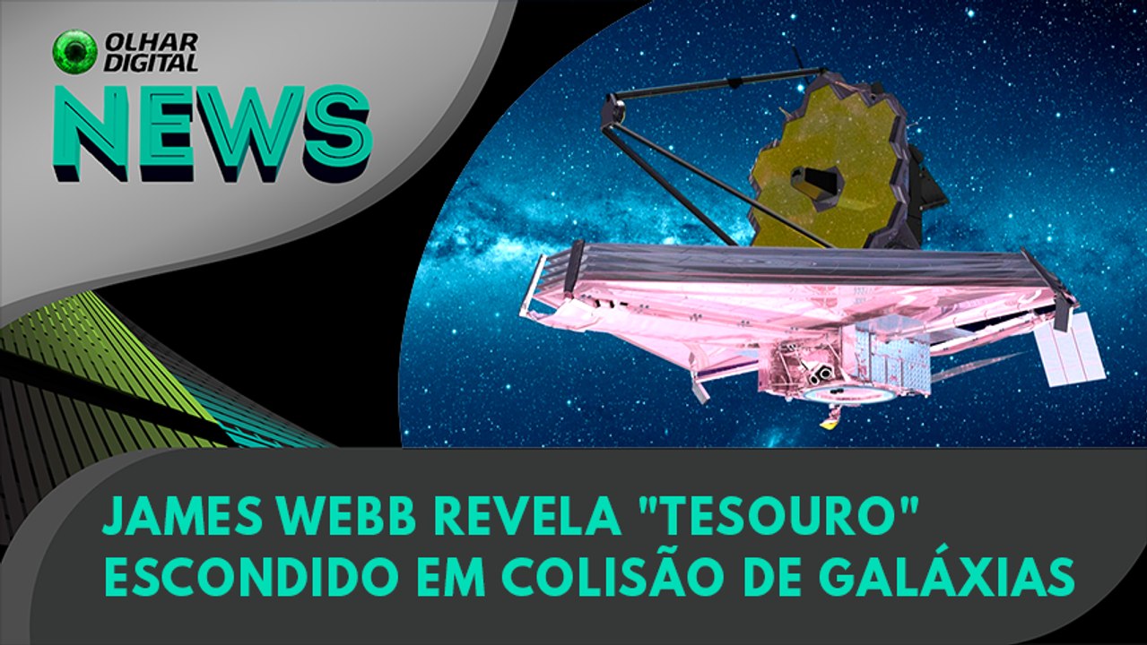 Ao Vivo | James Webb revela "tesouro" escondido em colisão de galáxias | 26/10/2022 | #OlharDigital