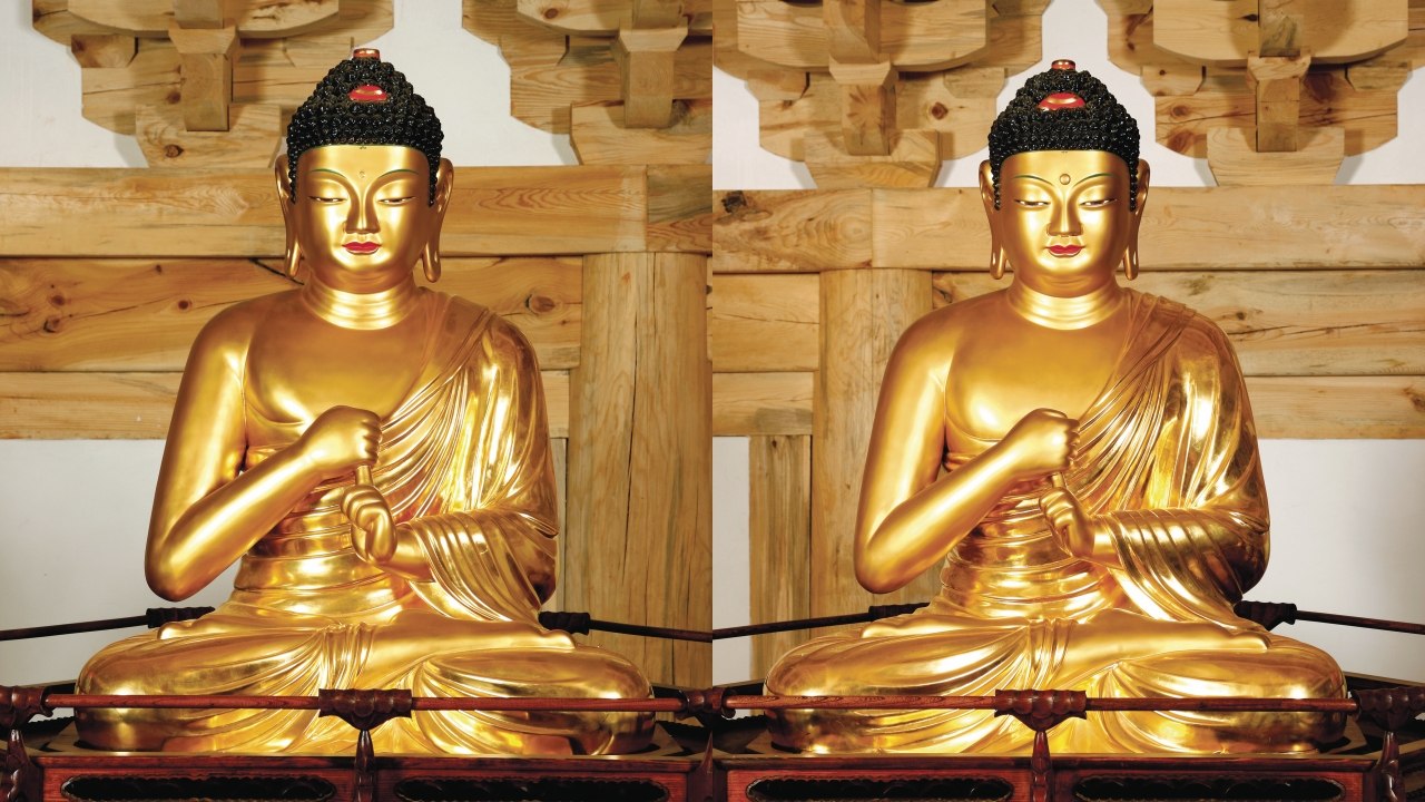 가장 오래된 해인사 목조불상 2점 국보 지정 / YTN