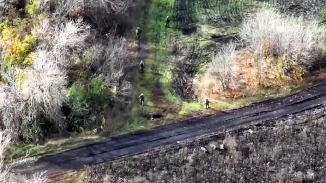 Ukraine war. Ukrainian Forces destroy Russian military equipment and positions on the front lines