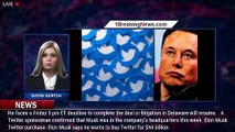 Is the Twitter deal happening? Musk brings sink to Twitter, calls himself 'Chief Twit' in Twit - 1br